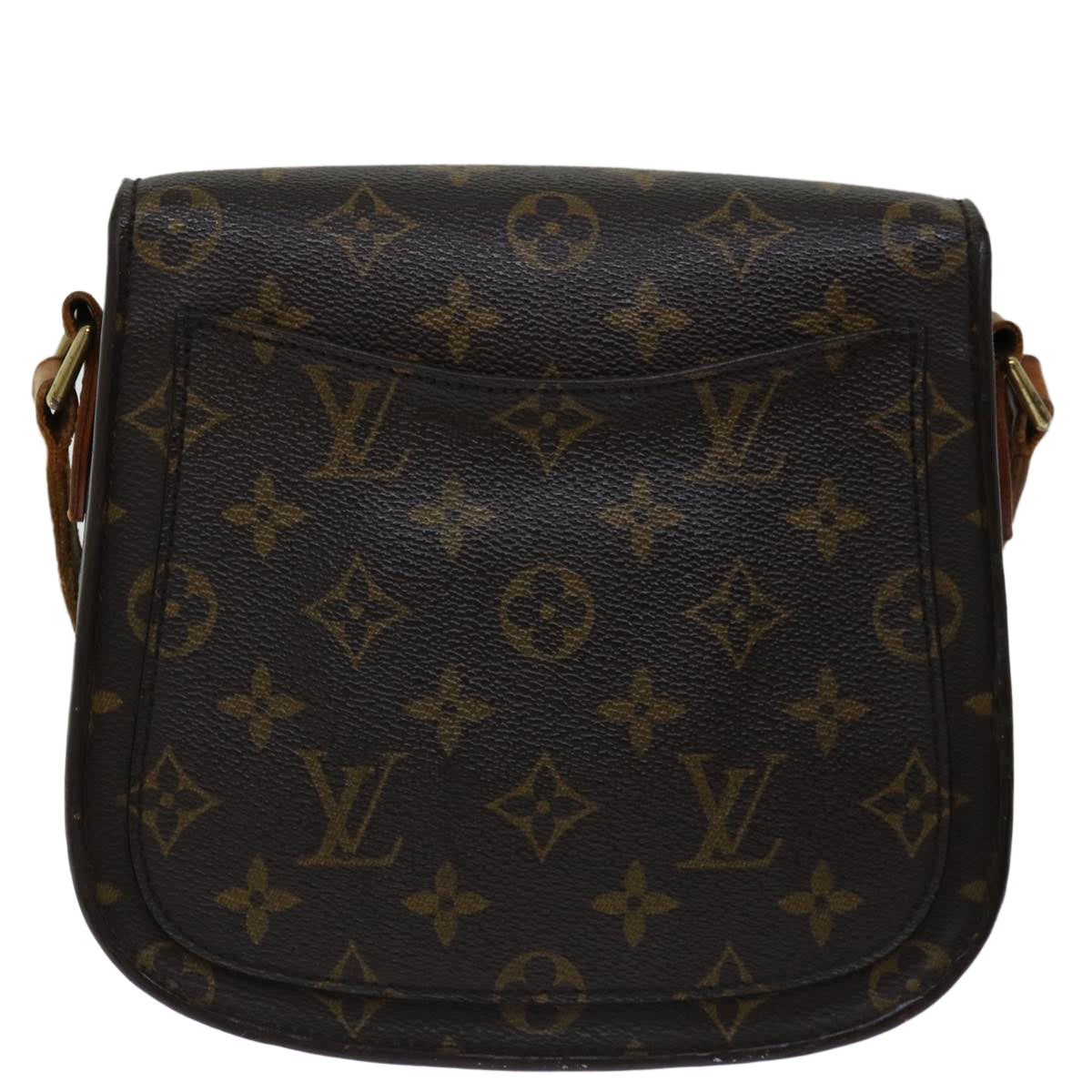 LOUIS VUITTON Monogram Saint Cloud MM Shoulder Bag M51243 LV Auth 67726