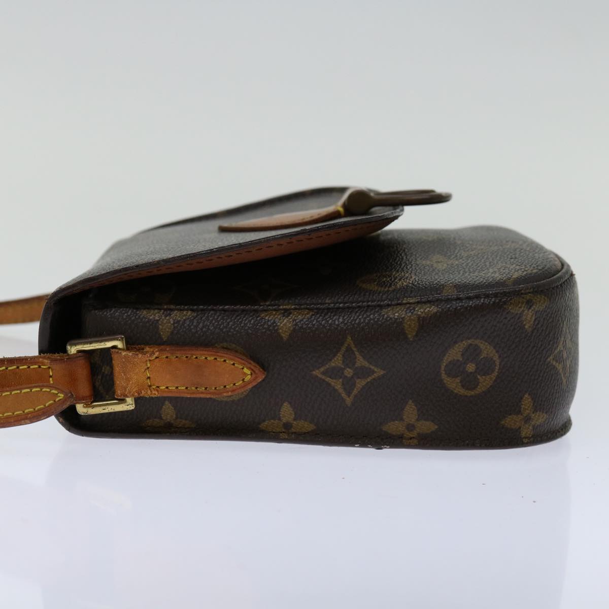 LOUIS VUITTON Monogram Saint Cloud MM Shoulder Bag M51243 LV Auth 67726