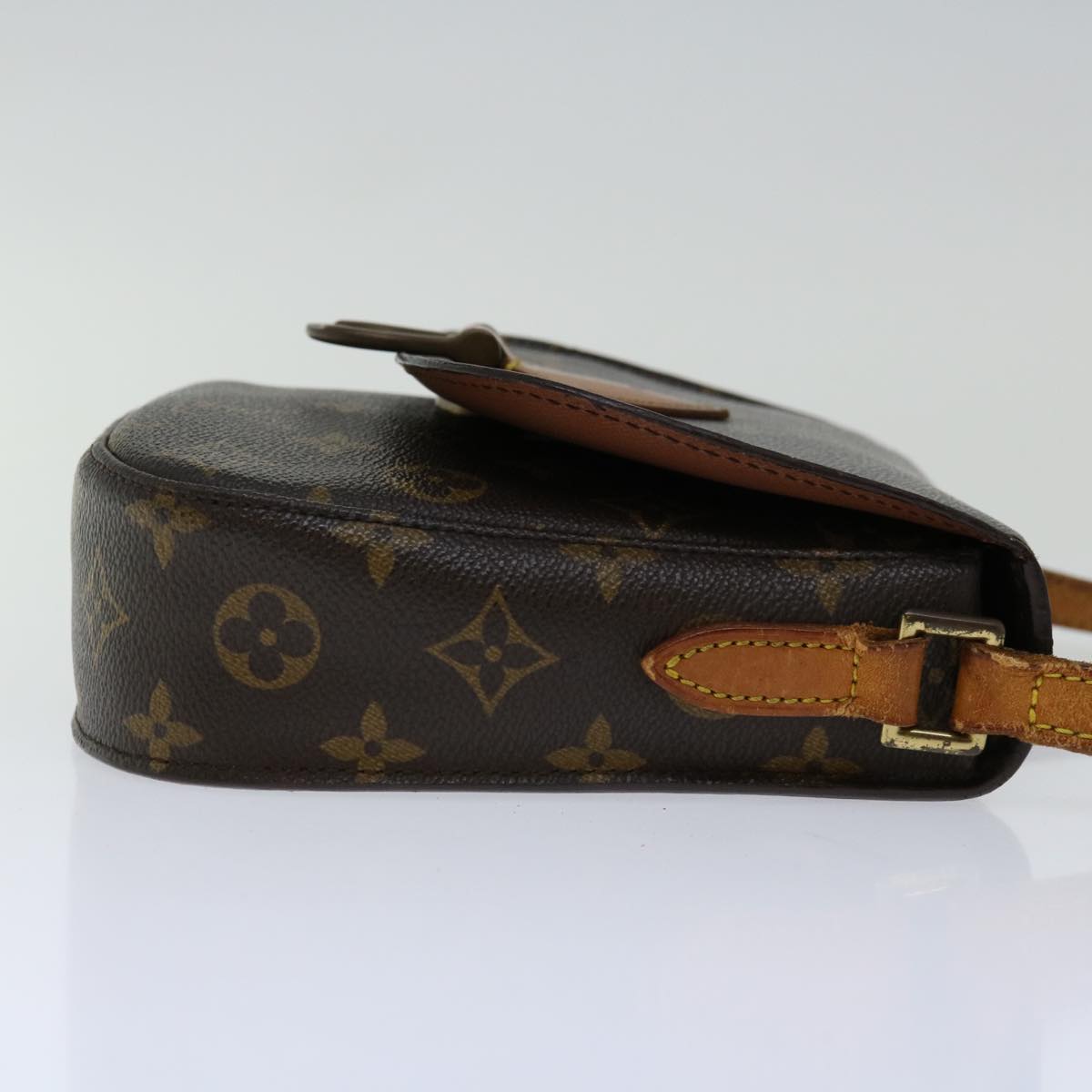 LOUIS VUITTON Monogram Saint Cloud MM Shoulder Bag M51243 LV Auth 67726