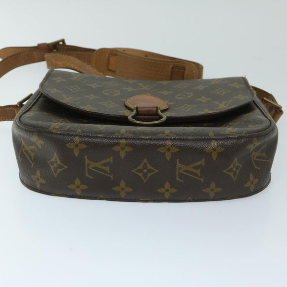 LOUIS VUITTON Monogram Saint Cloud GM Shoulder Bag M51242 LV Auth 67727