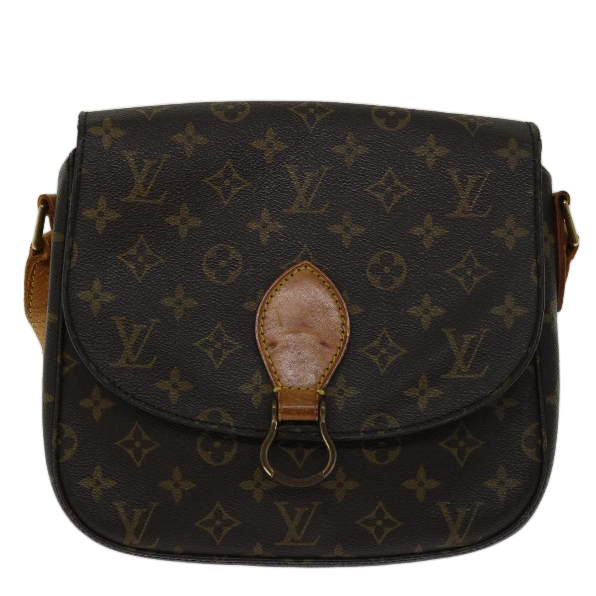 LOUIS VUITTON Monogram Saint Cloud GM Shoulder Bag M51242 LV Auth 67728 - 0