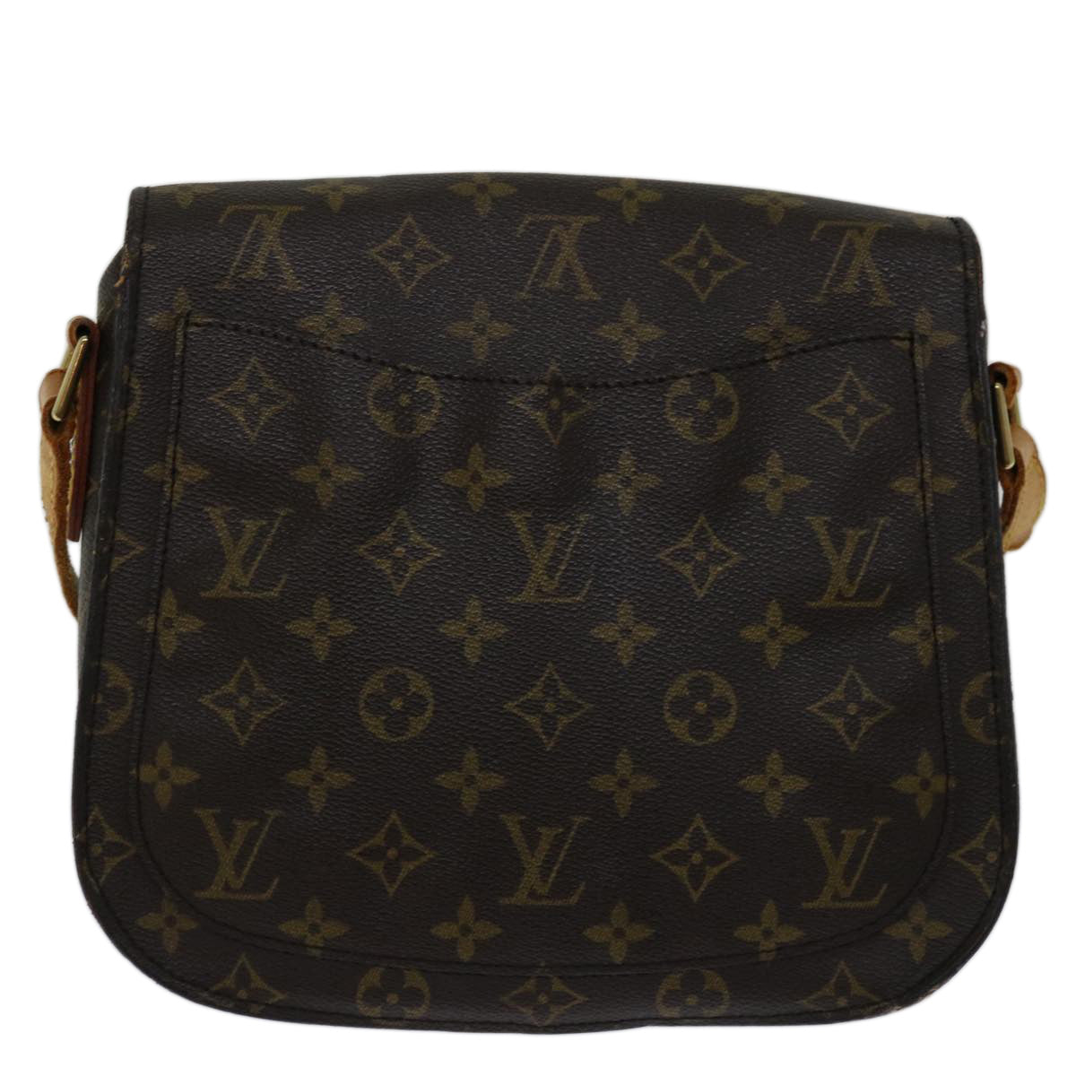 LOUIS VUITTON Monogram Saint Cloud GM Shoulder Bag M51242 LV Auth 67728