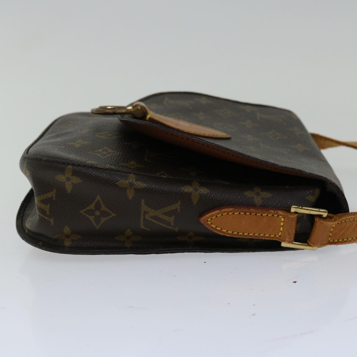 LOUIS VUITTON Monogram Saint Cloud GM Shoulder Bag M51242 LV Auth 67728