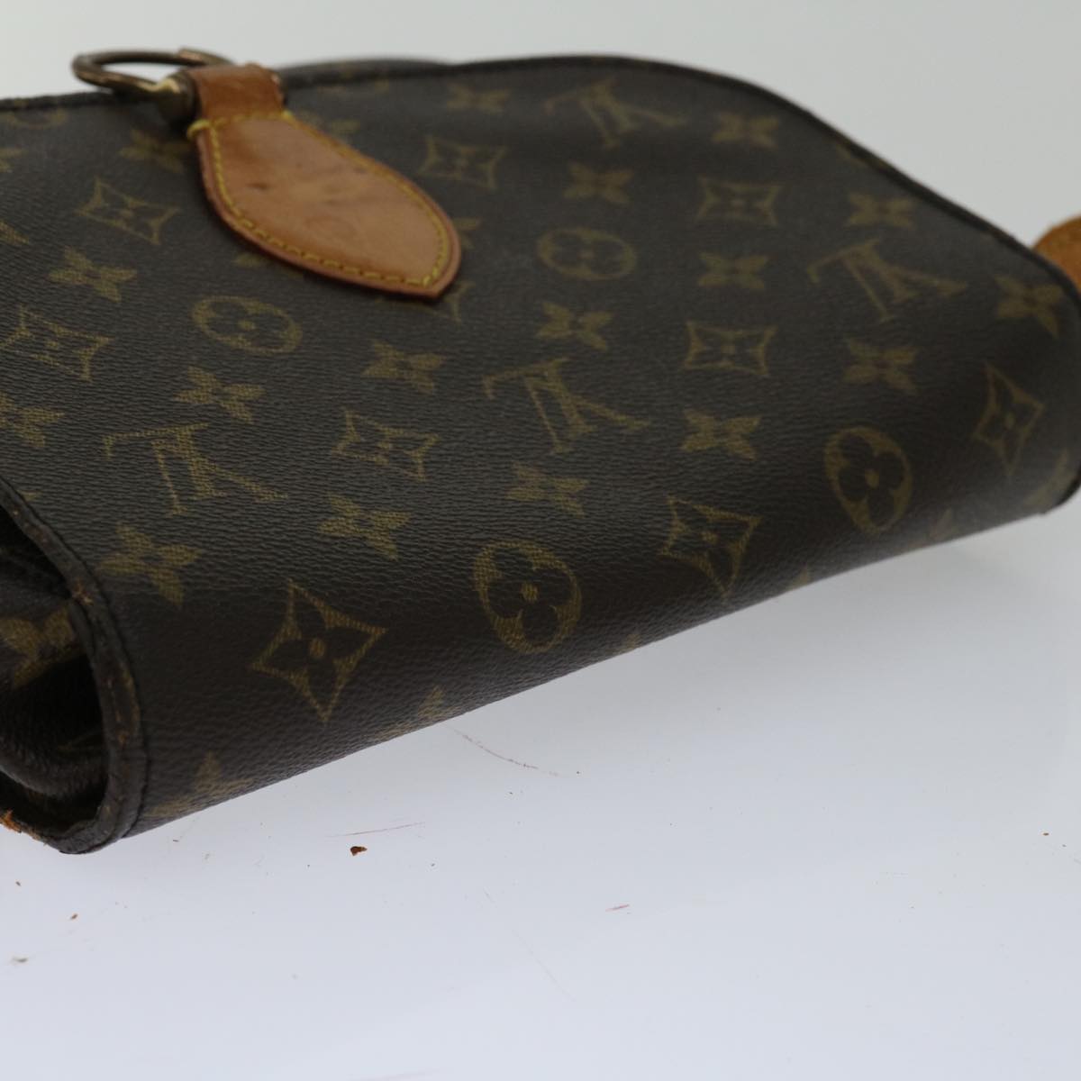 LOUIS VUITTON Monogram Saint Cloud GM Shoulder Bag M51242 LV Auth 67728