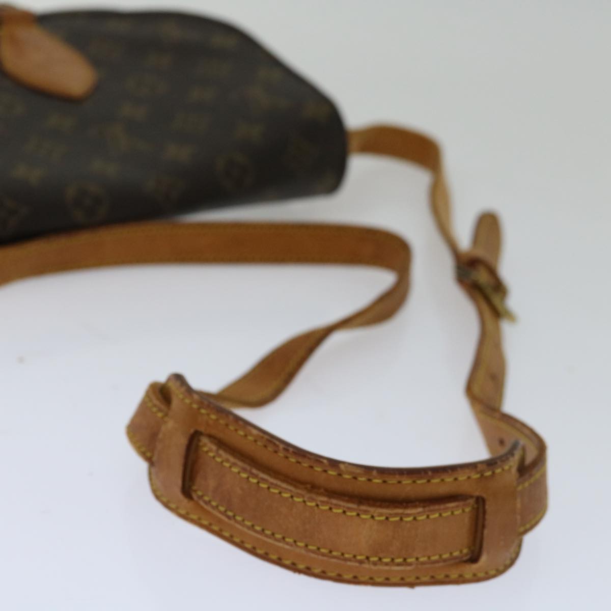 LOUIS VUITTON Monogram Saint Cloud GM Shoulder Bag M51242 LV Auth 67728