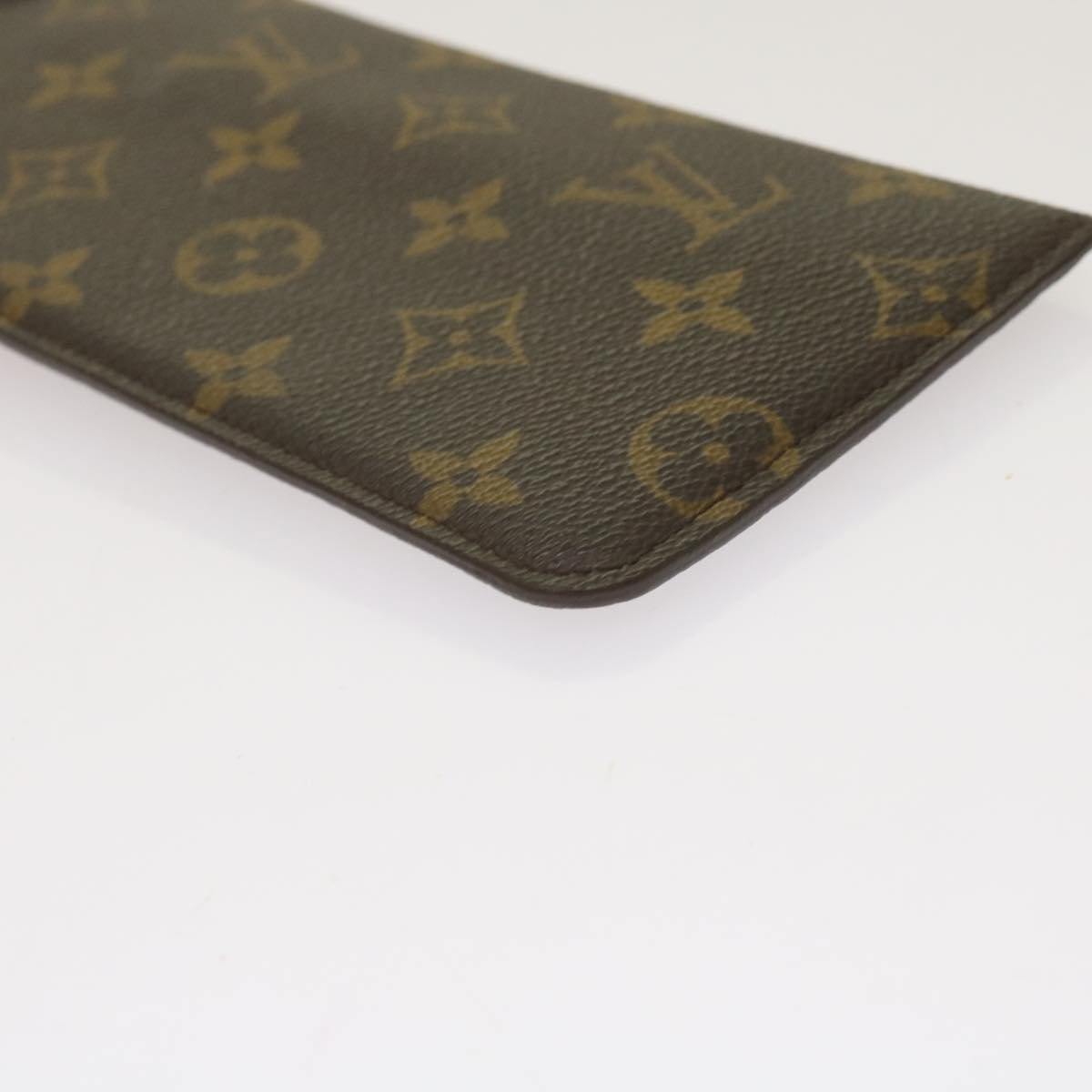 LOUIS VUITTON Monogram Etui Lunette MM Glasses Case M66544 LV Auth 67737