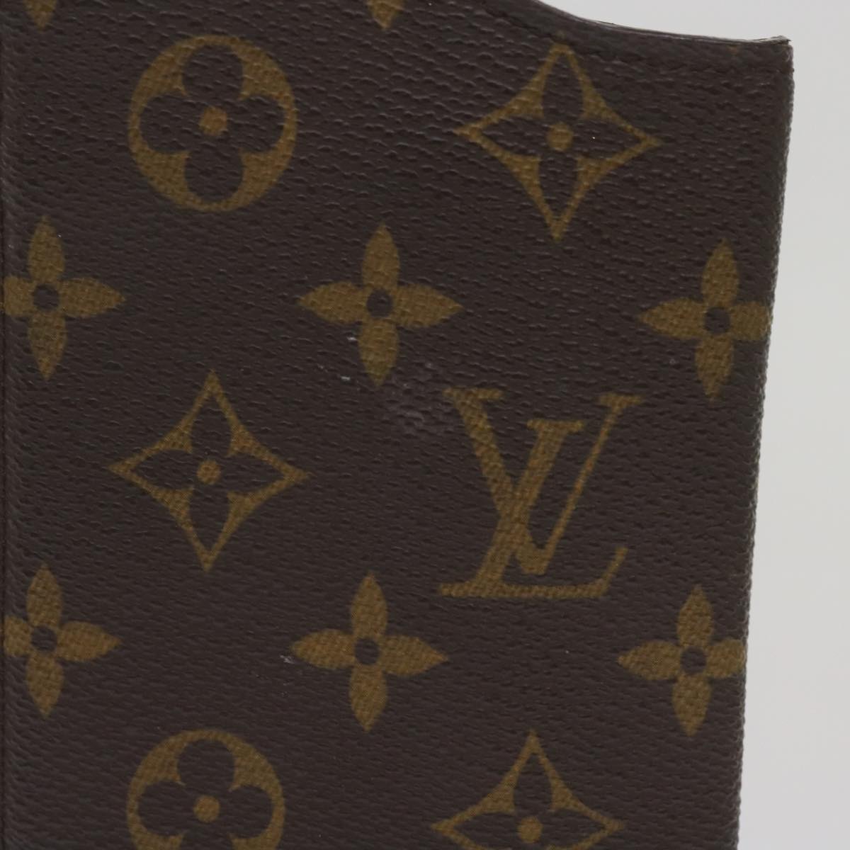 LOUIS VUITTON Monogram Etui Lunette MM Glasses Case M66544 LV Auth 67737