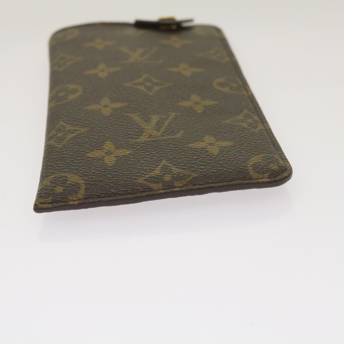 LOUIS VUITTON Monogram Etui Lunette MM Glasses Case M66544 LV Auth 67737