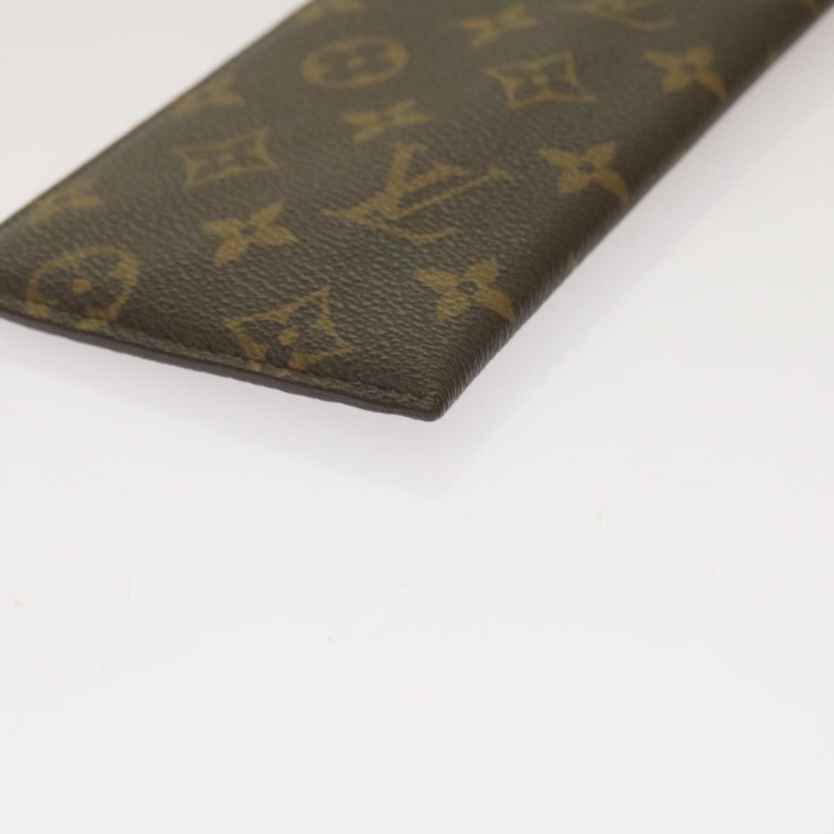 LOUIS VUITTON Monogram Etui Lunette MM Glasses Case M66544 LV Auth 67737