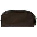 LOUIS VUITTON Taiga Trousse Yvan Clutch Bag Grizzly M32498 LV Auth 67738-2
