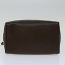 LOUIS VUITTON Taiga Trousse Yvan Clutch Bag Grizzly M32498 LV Auth 67738-5