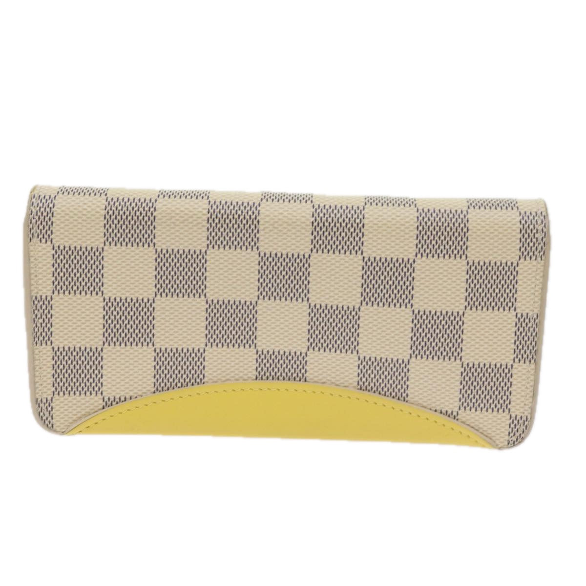 LOUIS VUITTON Damier Azur Etui Lunette Woody Glasses Case GI0388 LV Auth 67749 - 0