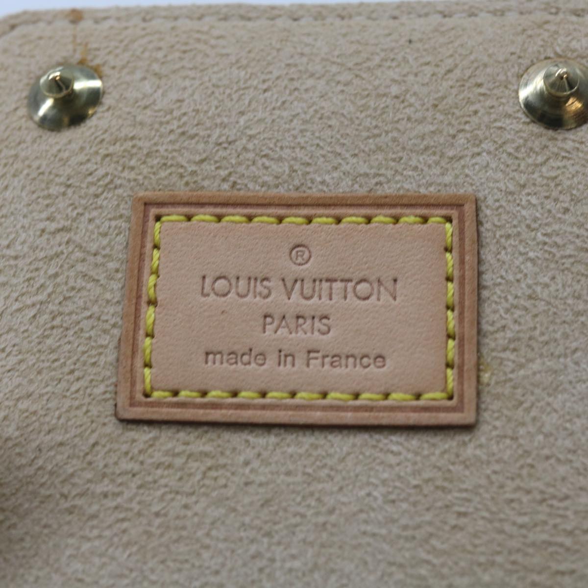 LOUIS VUITTON Monogram Jewelry Case Jewelry Box LV Auth 67751