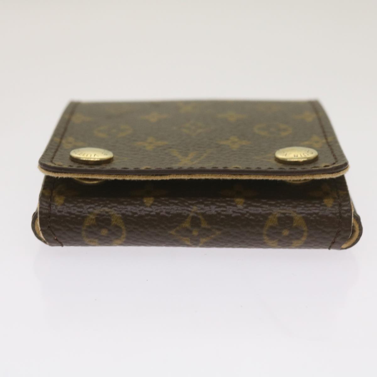 LOUIS VUITTON Monogram Jewelry Case Jewelry Box LV Auth 67751