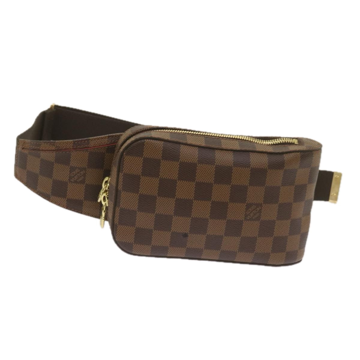 LOUIS VUITTON Damier Ebene Geronimos Shoulder Bag N51994 LV Auth 67763