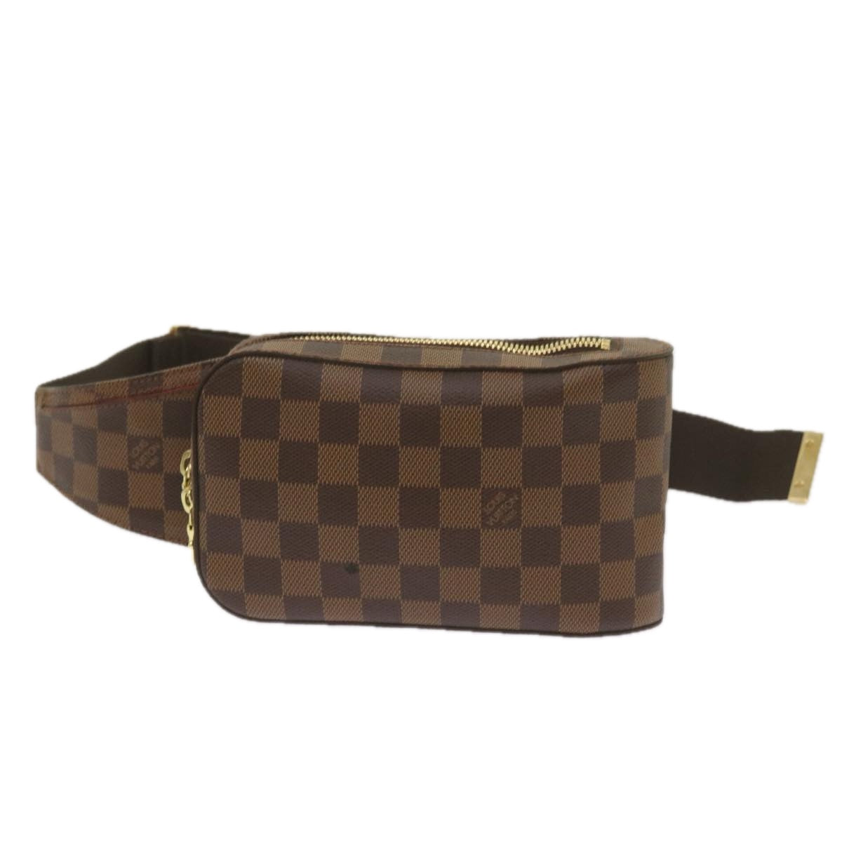 LOUIS VUITTON Damier Ebene Geronimos Shoulder Bag N51994 LV Auth 67763