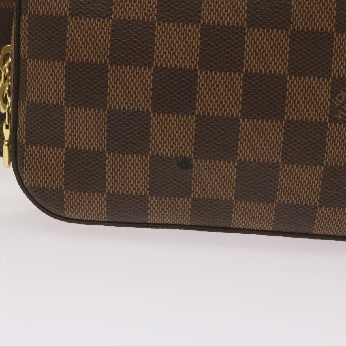 LOUIS VUITTON Damier Ebene Geronimos Shoulder Bag N51994 LV Auth 67763