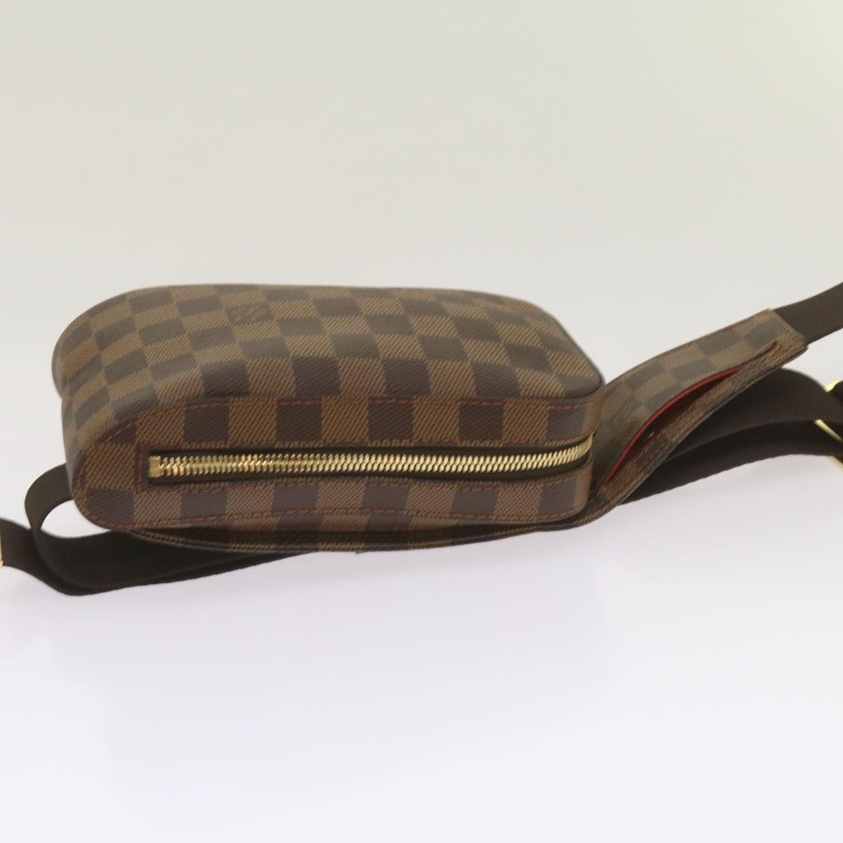 LOUIS VUITTON Damier Ebene Geronimos Shoulder Bag N51994 LV Auth 67763