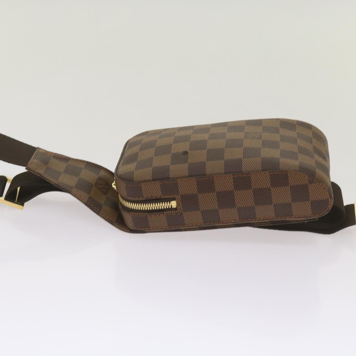 LOUIS VUITTON Damier Ebene Geronimos Shoulder Bag N51994 LV Auth 67763