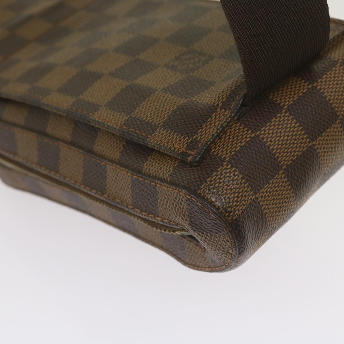 LOUIS VUITTON Damier Ebene Geronimos Shoulder Bag N51994 LV Auth 67764