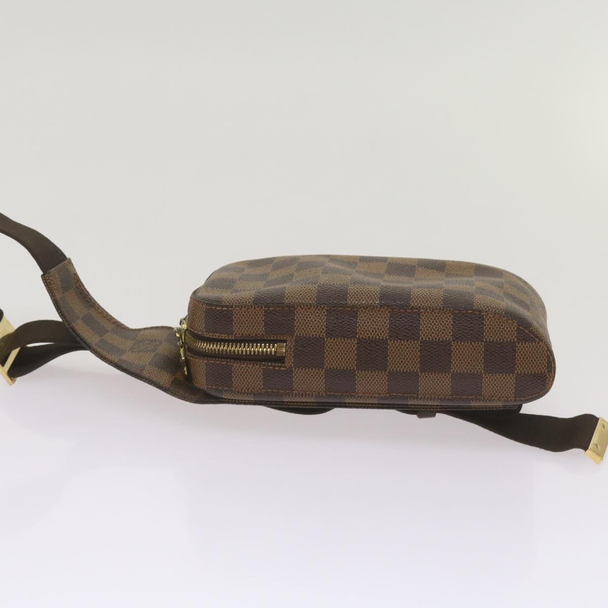 LOUIS VUITTON Damier Ebene Geronimos Shoulder Bag N51994 LV Auth 67764