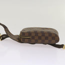 LOUIS VUITTON Damier Ebene Geronimos Shoulder Bag N51994 LV Auth 67764-4