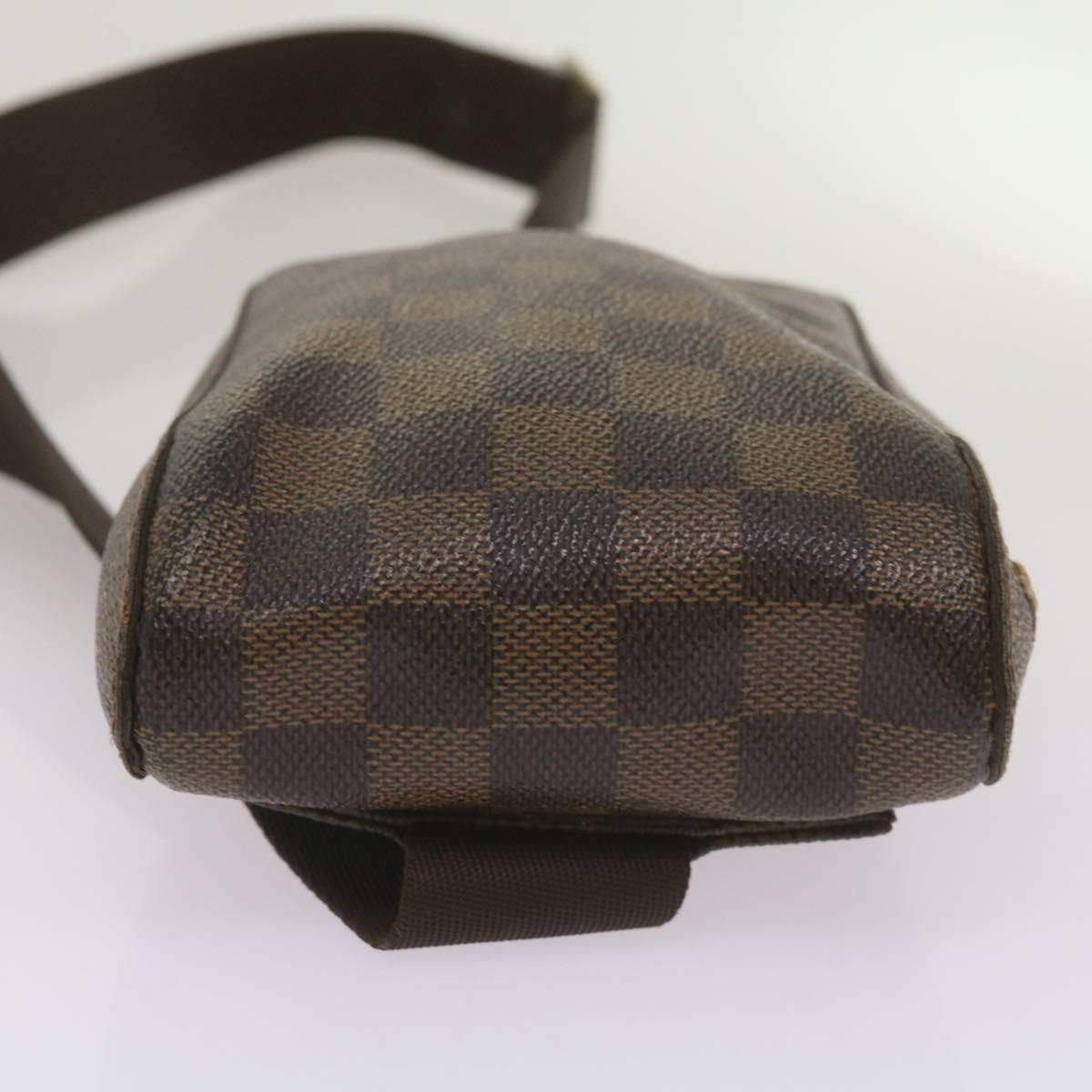 LOUIS VUITTON Damier Ebene Geronimos Shoulder Bag N51994 LV Auth 67765