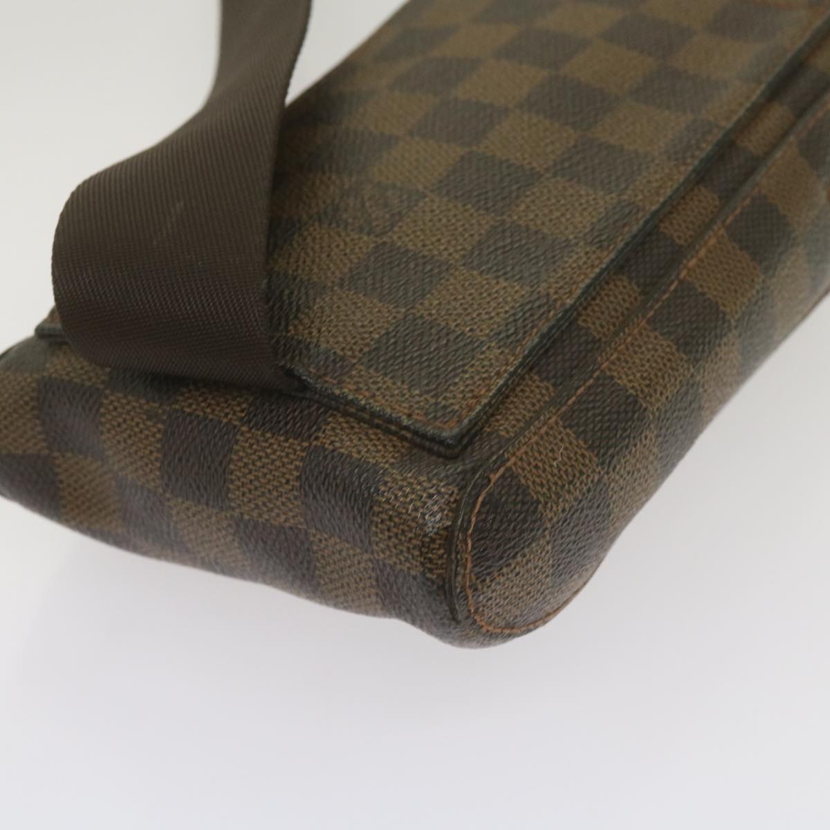 LOUIS VUITTON Damier Ebene Geronimos Shoulder Bag N51994 LV Auth 67765