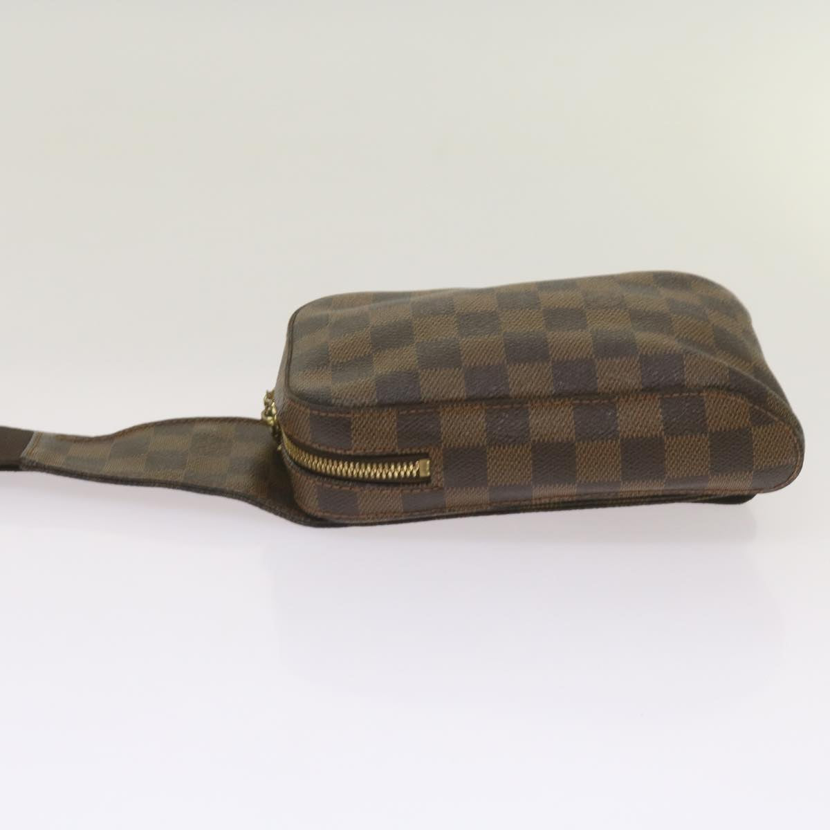 LOUIS VUITTON Damier Ebene Geronimos Shoulder Bag N51994 LV Auth 67765