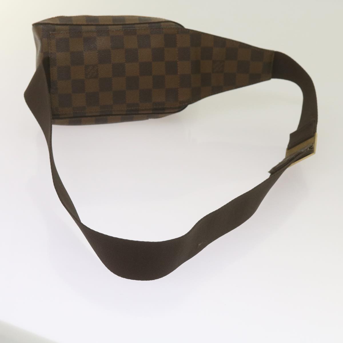 LOUIS VUITTON Damier Ebene Geronimos Shoulder Bag N51994 LV Auth 67765