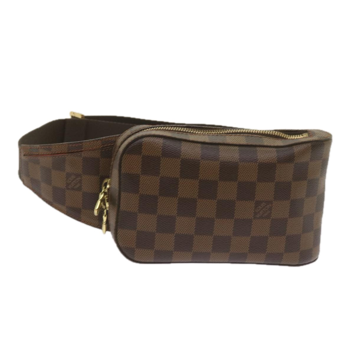 LOUIS VUITTON Damier Ebene Geronimos Shoulder Bag N51994 LV Auth 67766