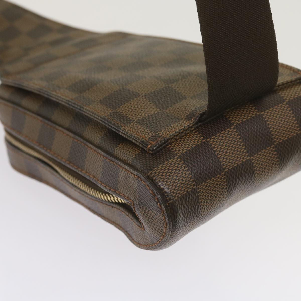 LOUIS VUITTON Damier Ebene Geronimos Shoulder Bag N51994 LV Auth 67766