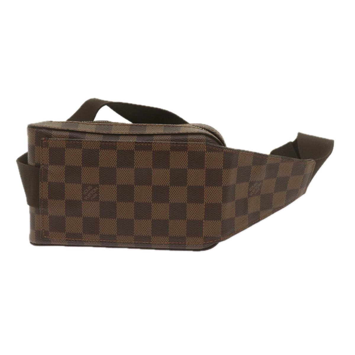 LOUIS VUITTON Damier Ebene Geronimos Shoulder Bag N51994 LV Auth 67766