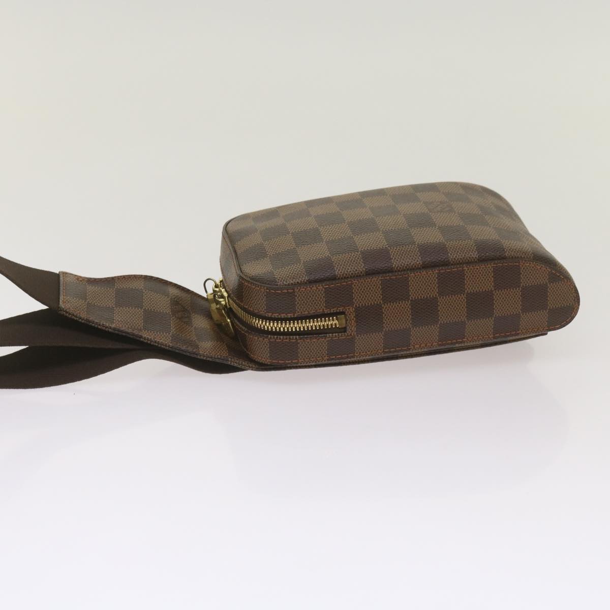 LOUIS VUITTON Damier Ebene Geronimos Shoulder Bag N51994 LV Auth 67766