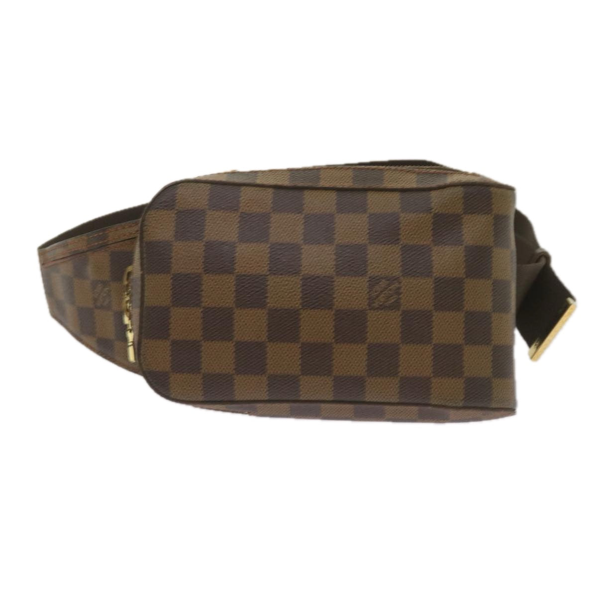 LOUIS VUITTON Damier Ebene Geronimos Shoulder Bag N51994 LV Auth 67767