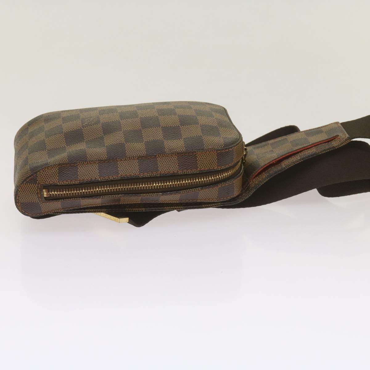 LOUIS VUITTON Damier Ebene Geronimos Shoulder Bag N51994 LV Auth 67767