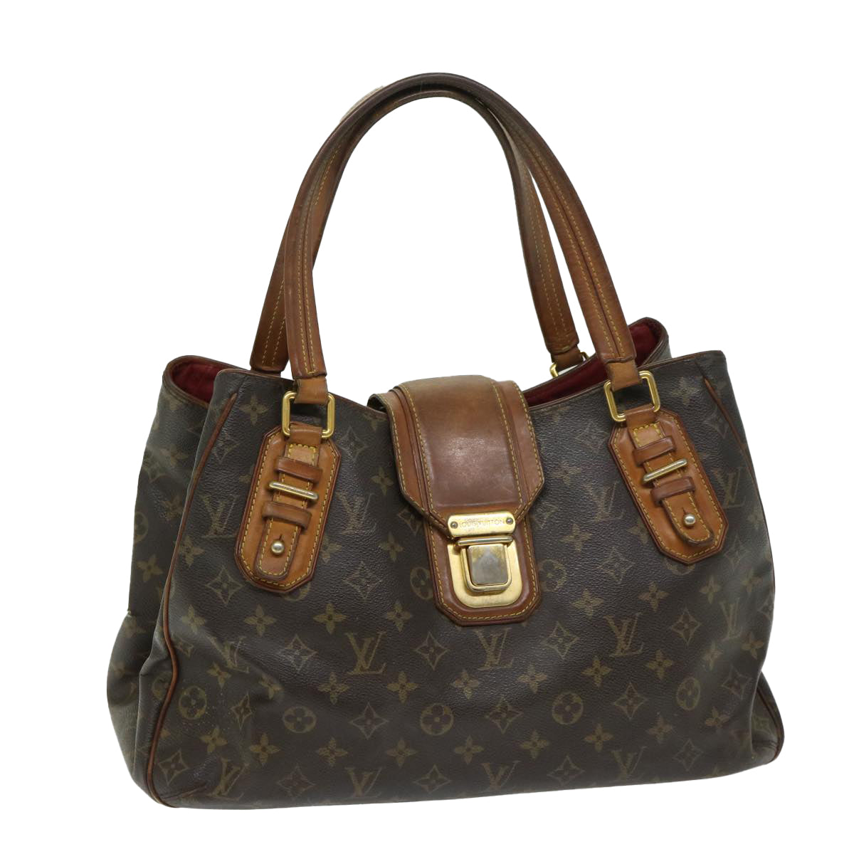 LOUIS VUITTON Monogram Greet Shoulder Bag M55210 LV Auth 67771