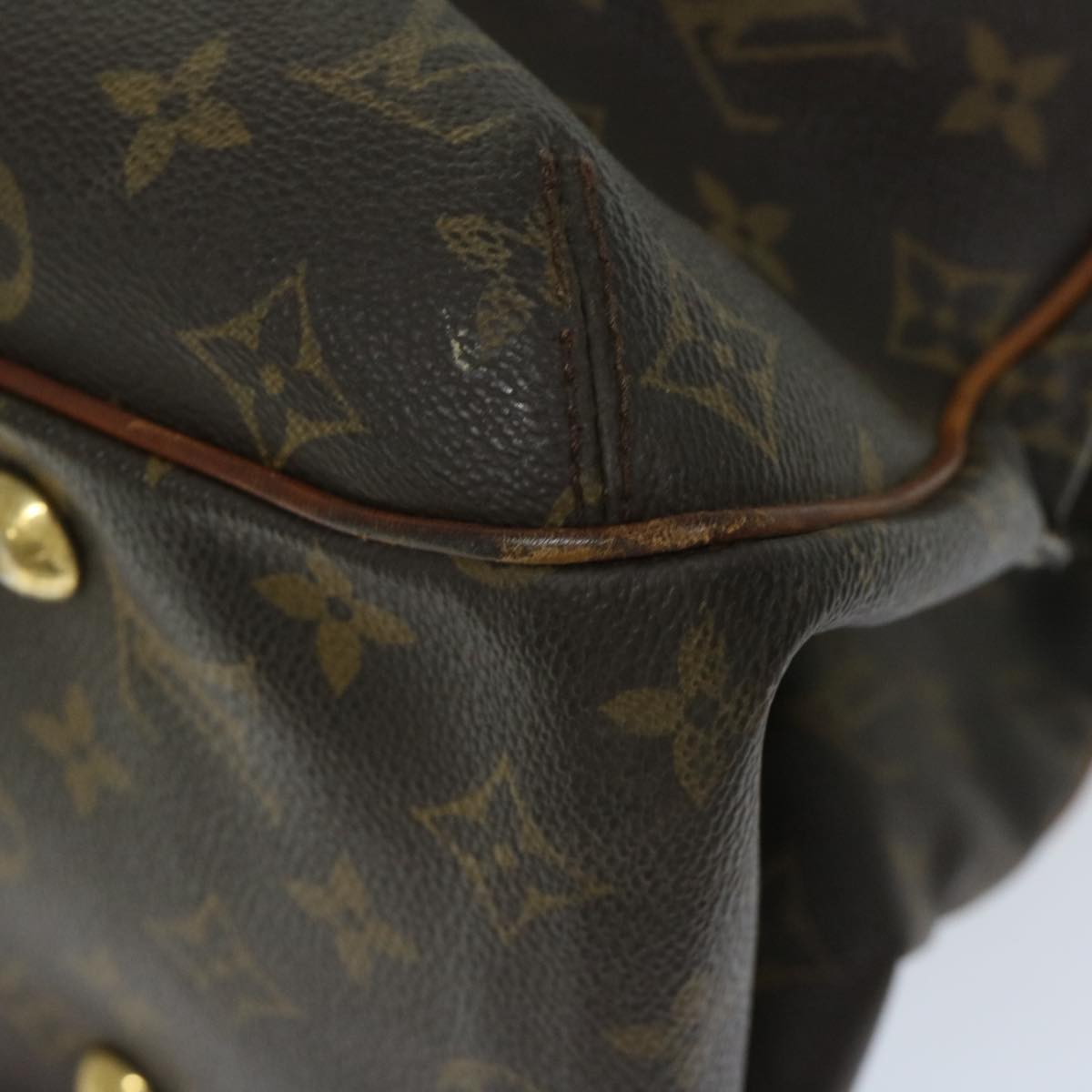 LOUIS VUITTON Monogram Greet Shoulder Bag M55210 LV Auth 67771