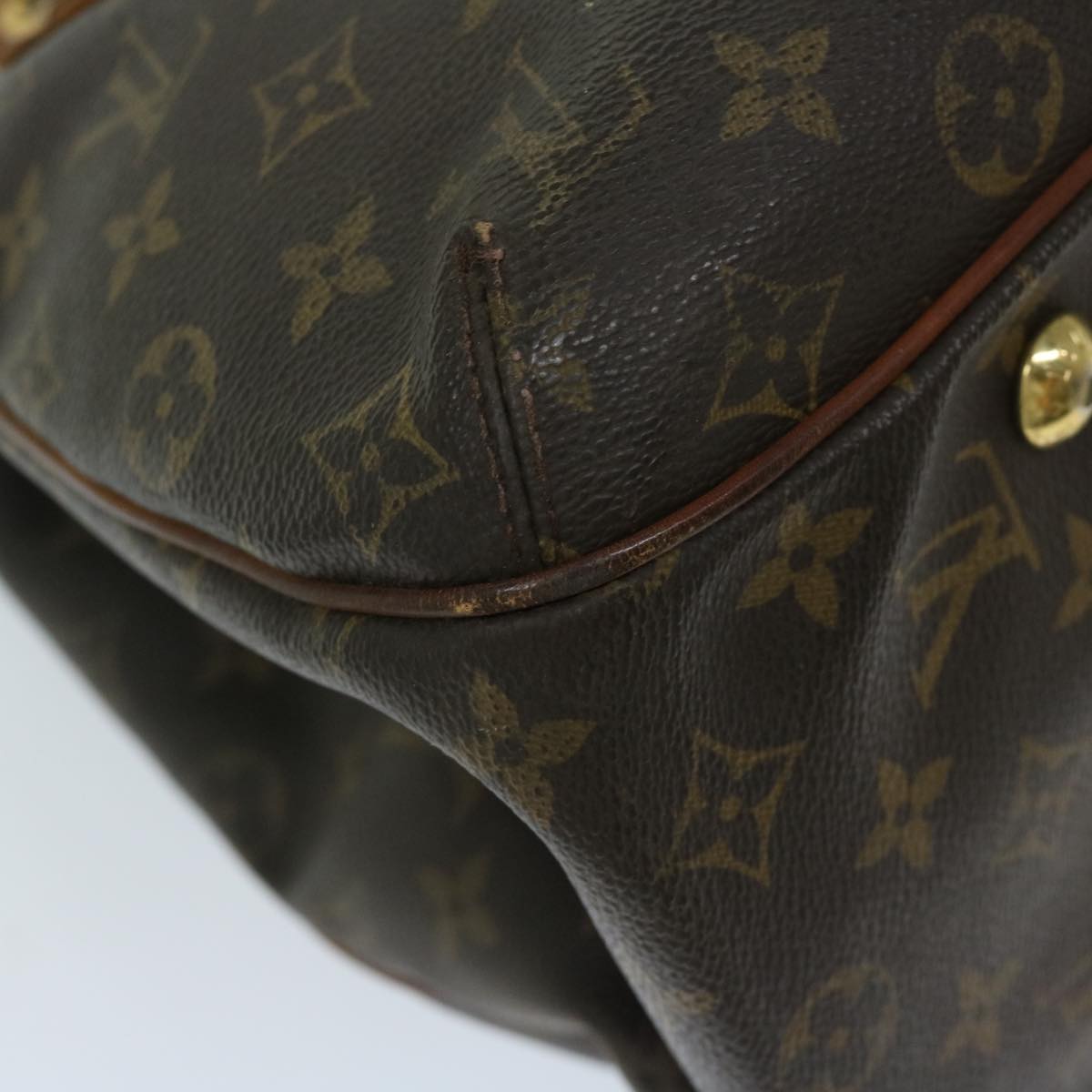 LOUIS VUITTON Monogram Greet Shoulder Bag M55210 LV Auth 67771