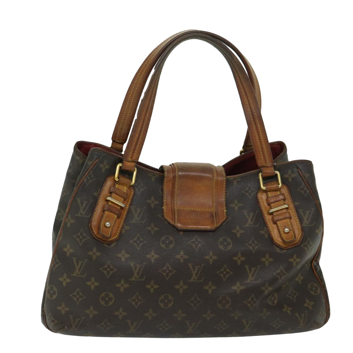 LOUIS VUITTON Monogram Greet Shoulder Bag M55210 LV Auth 67771