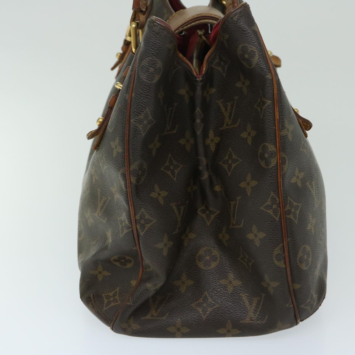 LOUIS VUITTON Monogram Greet Shoulder Bag M55210 LV Auth 67771