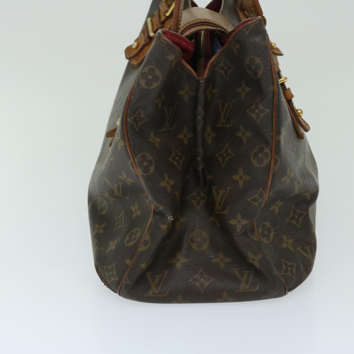 LOUIS VUITTON Monogram Greet Shoulder Bag M55210 LV Auth 67771