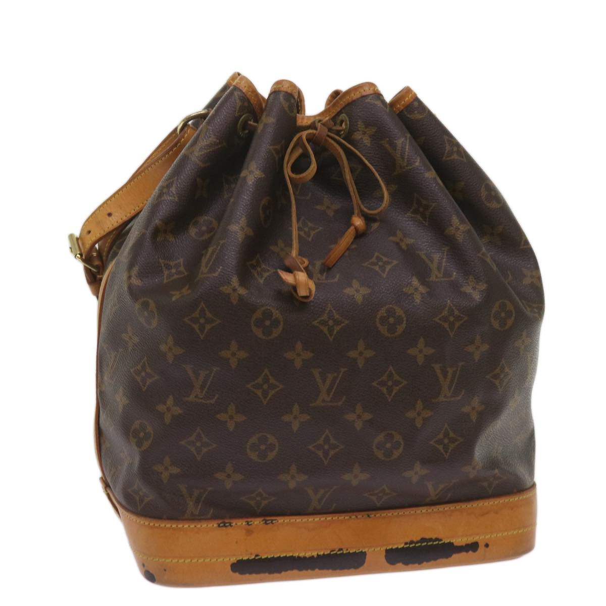 LOUIS VUITTON Monogram Noe Shoulder Bag M42224 LV Auth 67778