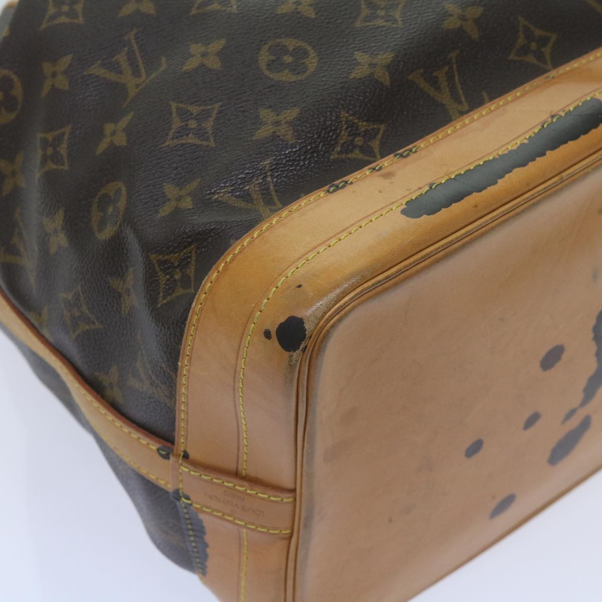 LOUIS VUITTON Monogram Noe Shoulder Bag M42224 LV Auth 67778