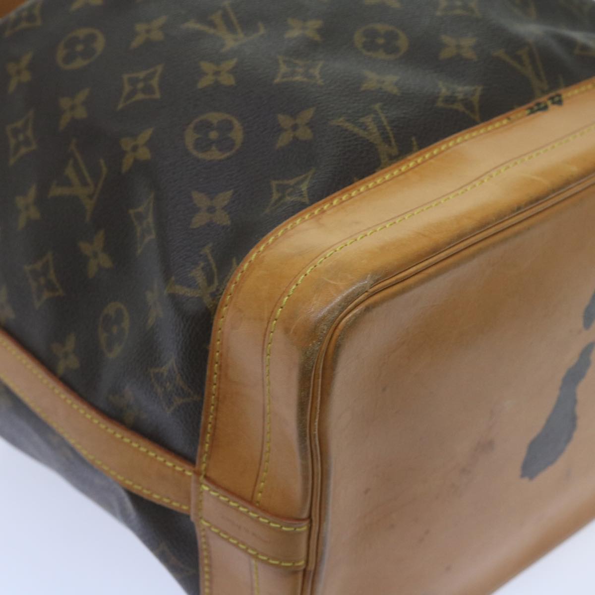 LOUIS VUITTON Monogram Noe Shoulder Bag M42224 LV Auth 67778