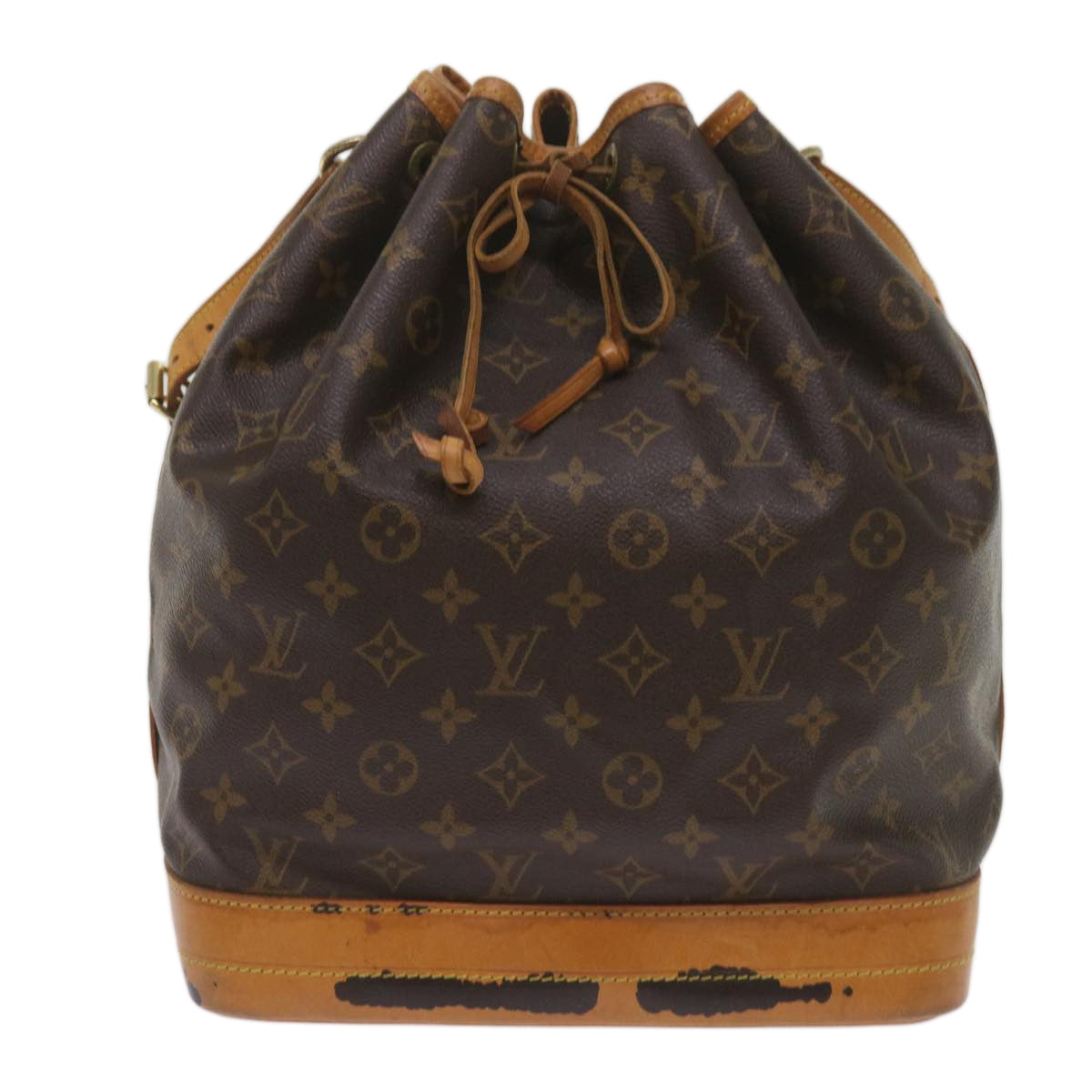 LOUIS VUITTON Monogram Noe Shoulder Bag M42224 LV Auth 67778