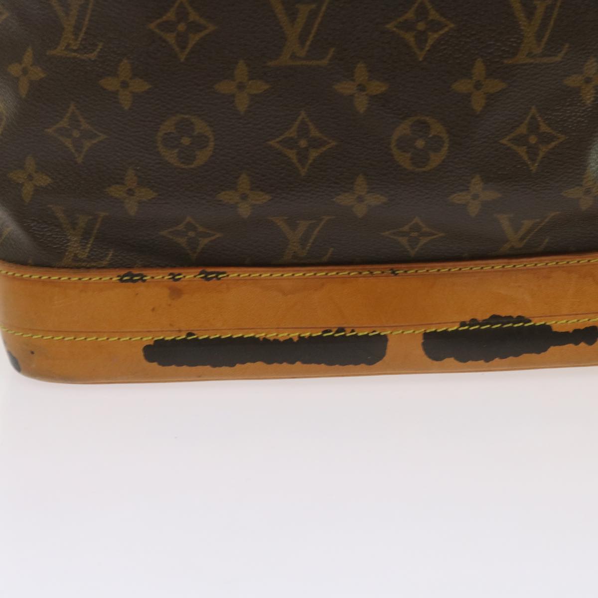 LOUIS VUITTON Monogram Noe Shoulder Bag M42224 LV Auth 67778