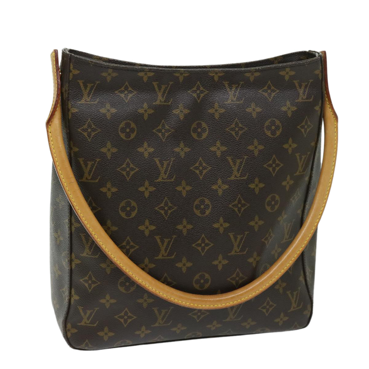 LOUIS VUITTON Monogram Looping GM Shoulder Bag M51145 LV Auth 67781