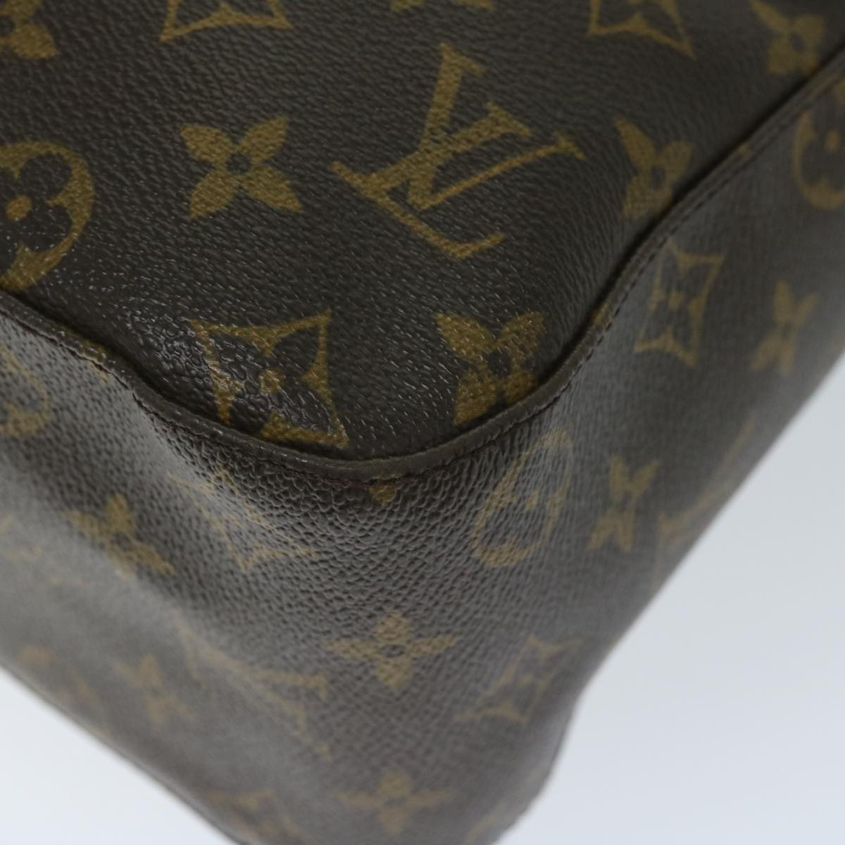 LOUIS VUITTON Monogram Looping GM Shoulder Bag M51145 LV Auth 67781