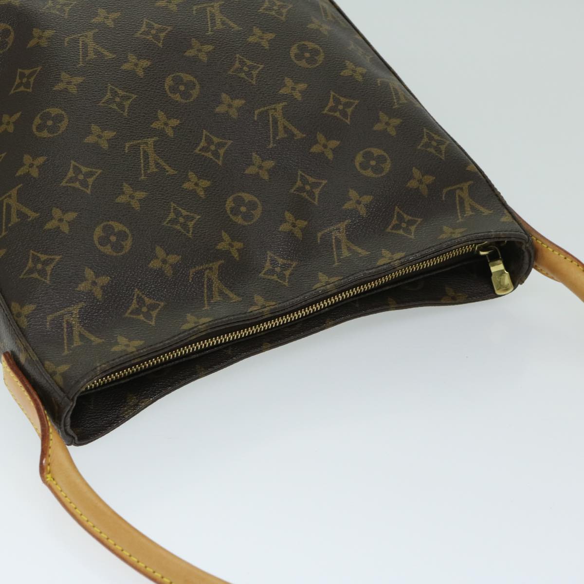 LOUIS VUITTON Monogram Looping GM Shoulder Bag M51145 LV Auth 67781